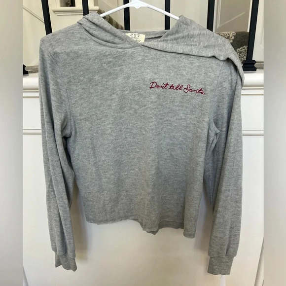 Project Social T Tops - NWT Project Social Tee Don’t Tell Santa Hoodie